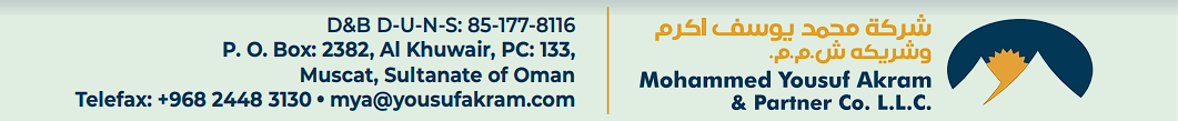 MOHAMMED YOUSUF AKRAM & PARTNER CO. LLC